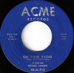 Download Richard Lanham - On Your Radio Dance Of Love